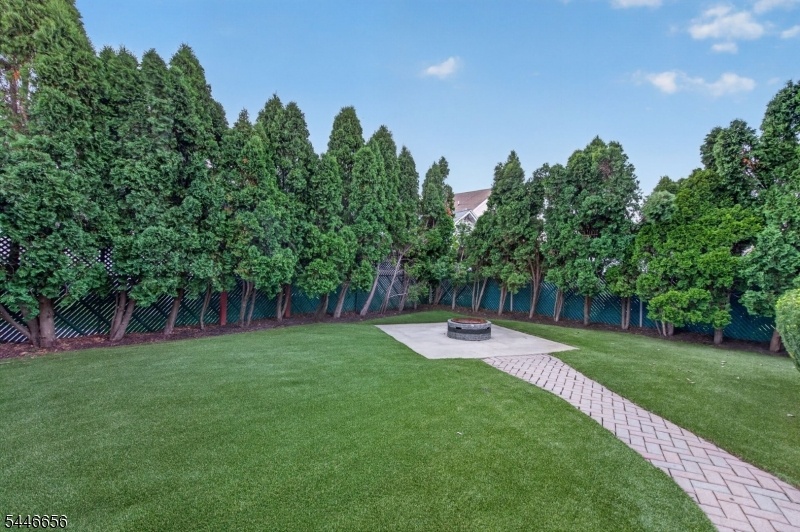 Picturesque backyard