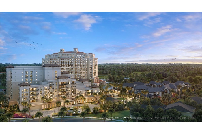 Florian Park Luxe Residences. Artist concept rendering, all improvements are proposed and subject to change. ©Disney