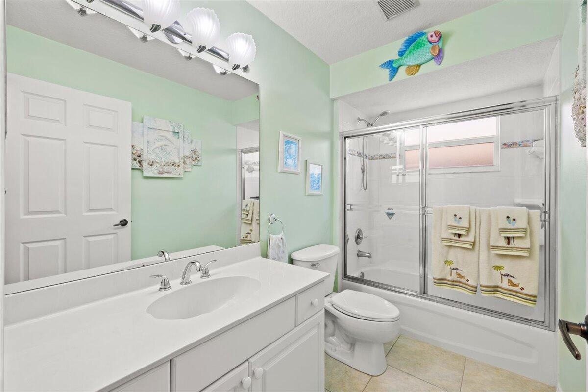 Bath in between Bedroom 2 and 3