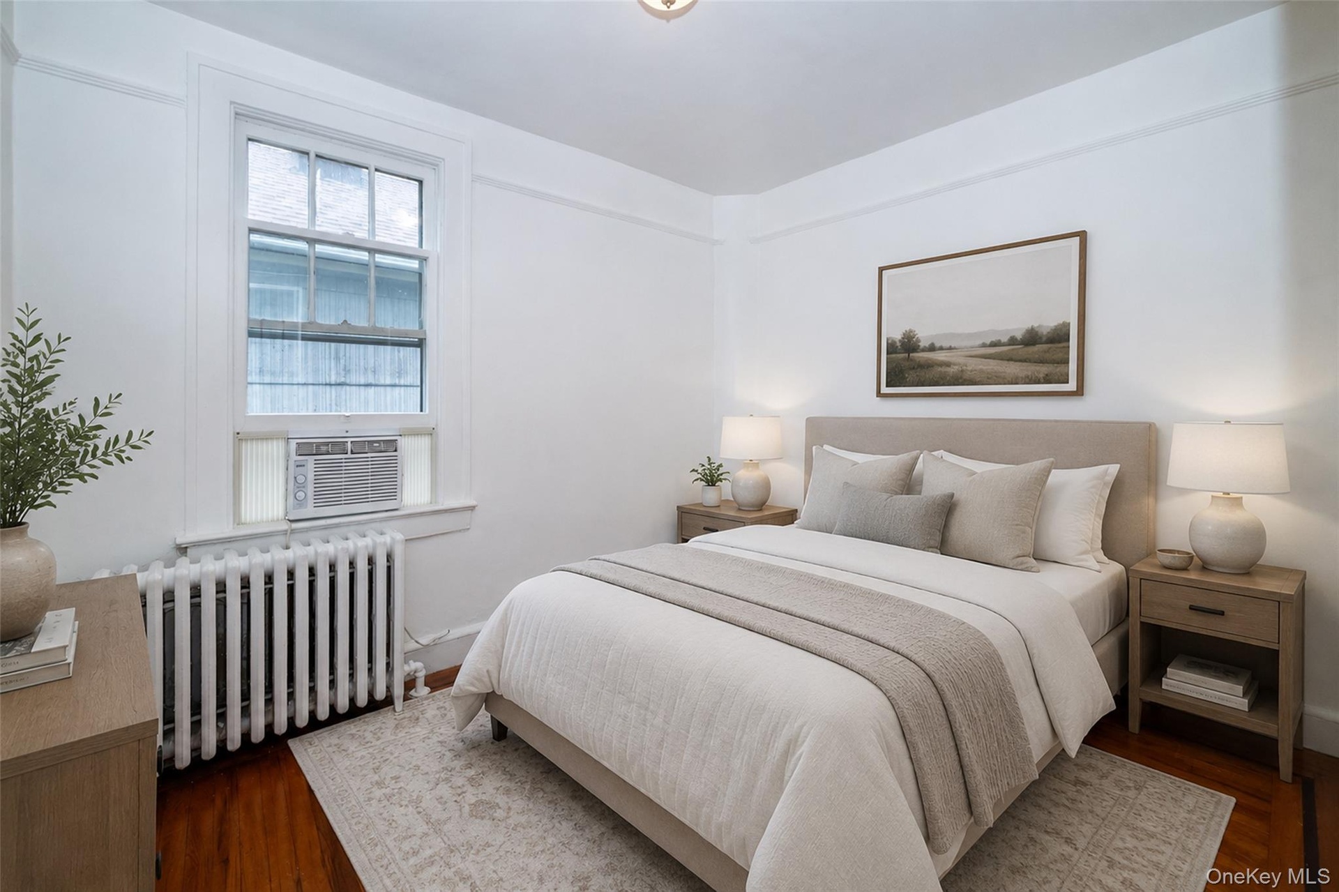 first bedroom virtually staged