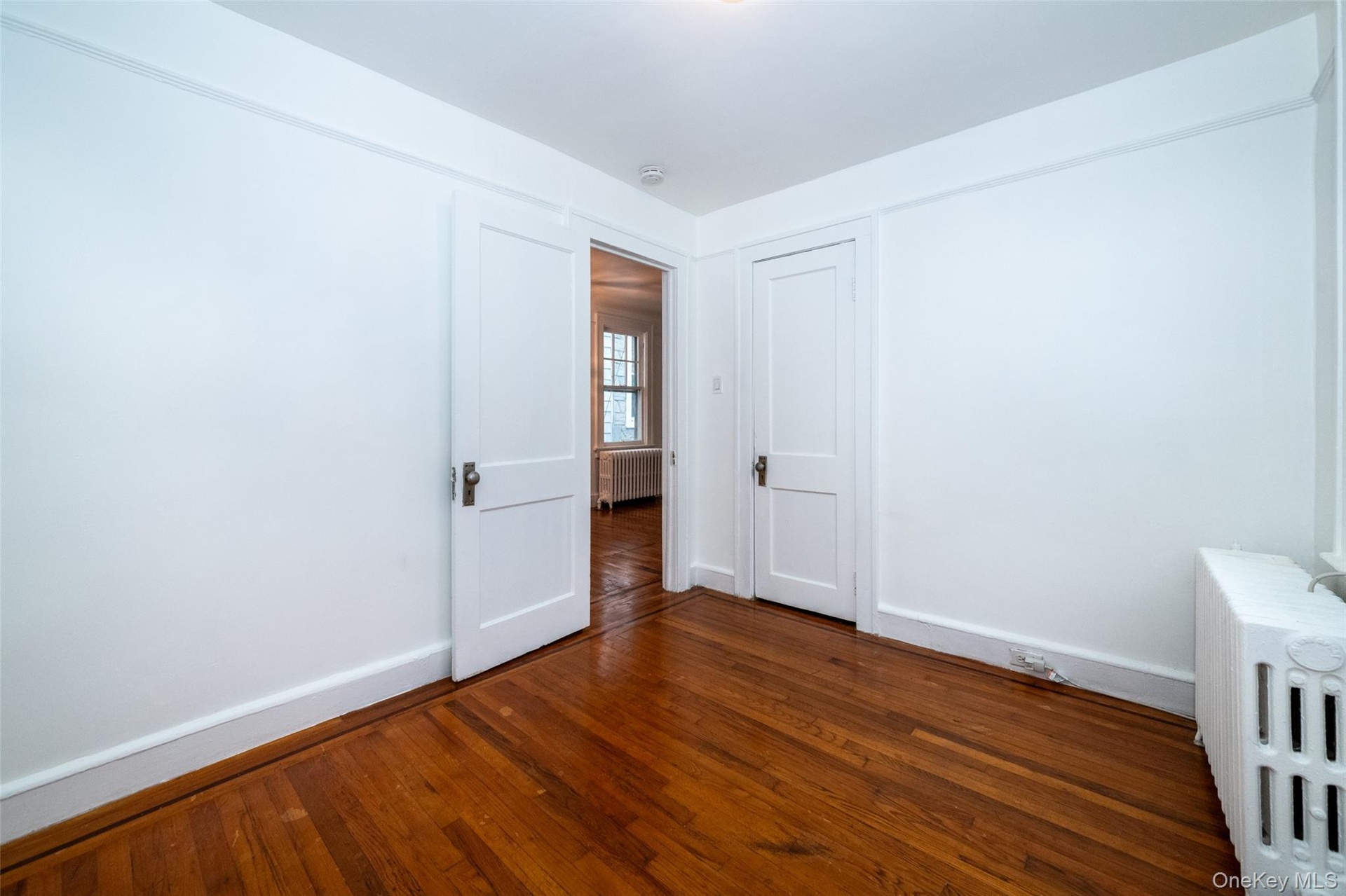looking out to the hallway