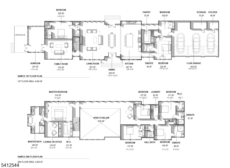 Sample Floor Plans