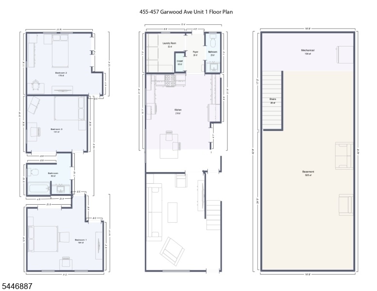 Floor Plan Unit 1