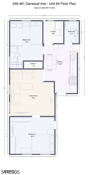 Floor Plan Unit 4
