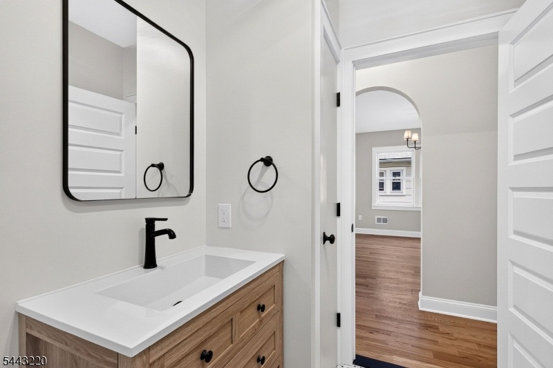 Downstairs bathroom sink