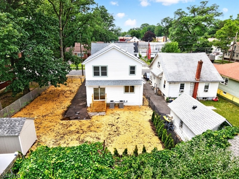 Exterior rear of home