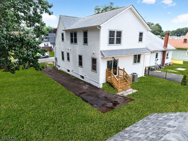 Exterior side of home - grass