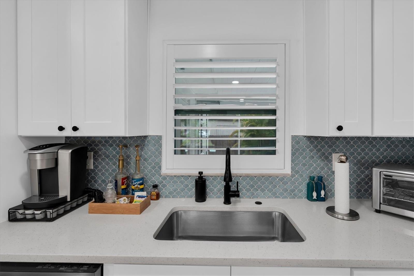 Kitchen w/View of Pool Area