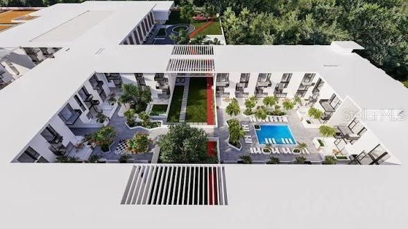 courtyard view