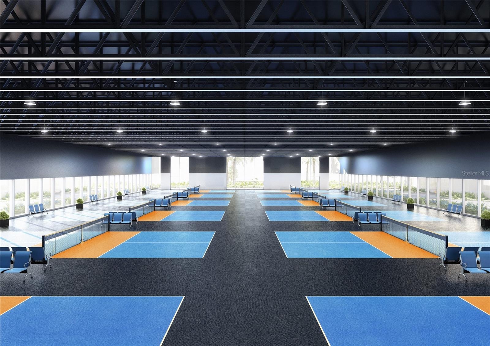 pickleball rendering