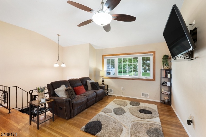 Gleaming Wood Floors in LR