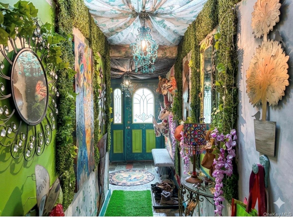 Foyer in private residance