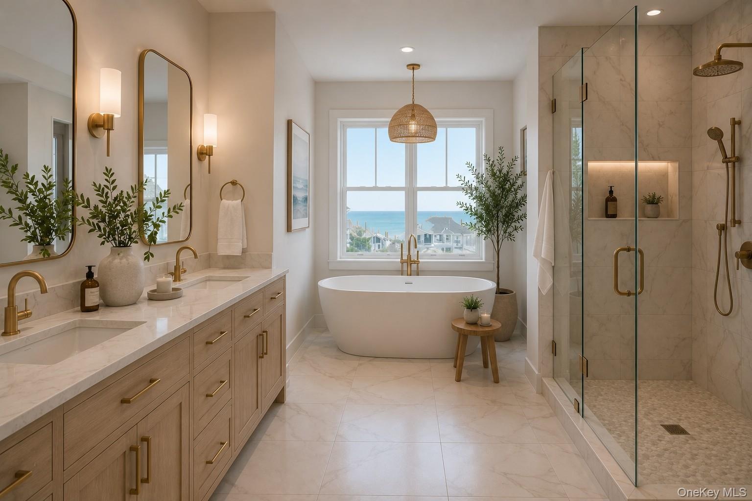 Primary Bath Rendering photo