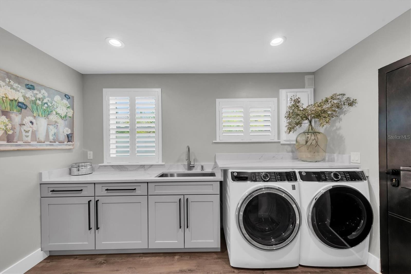 Laundry with Garage access