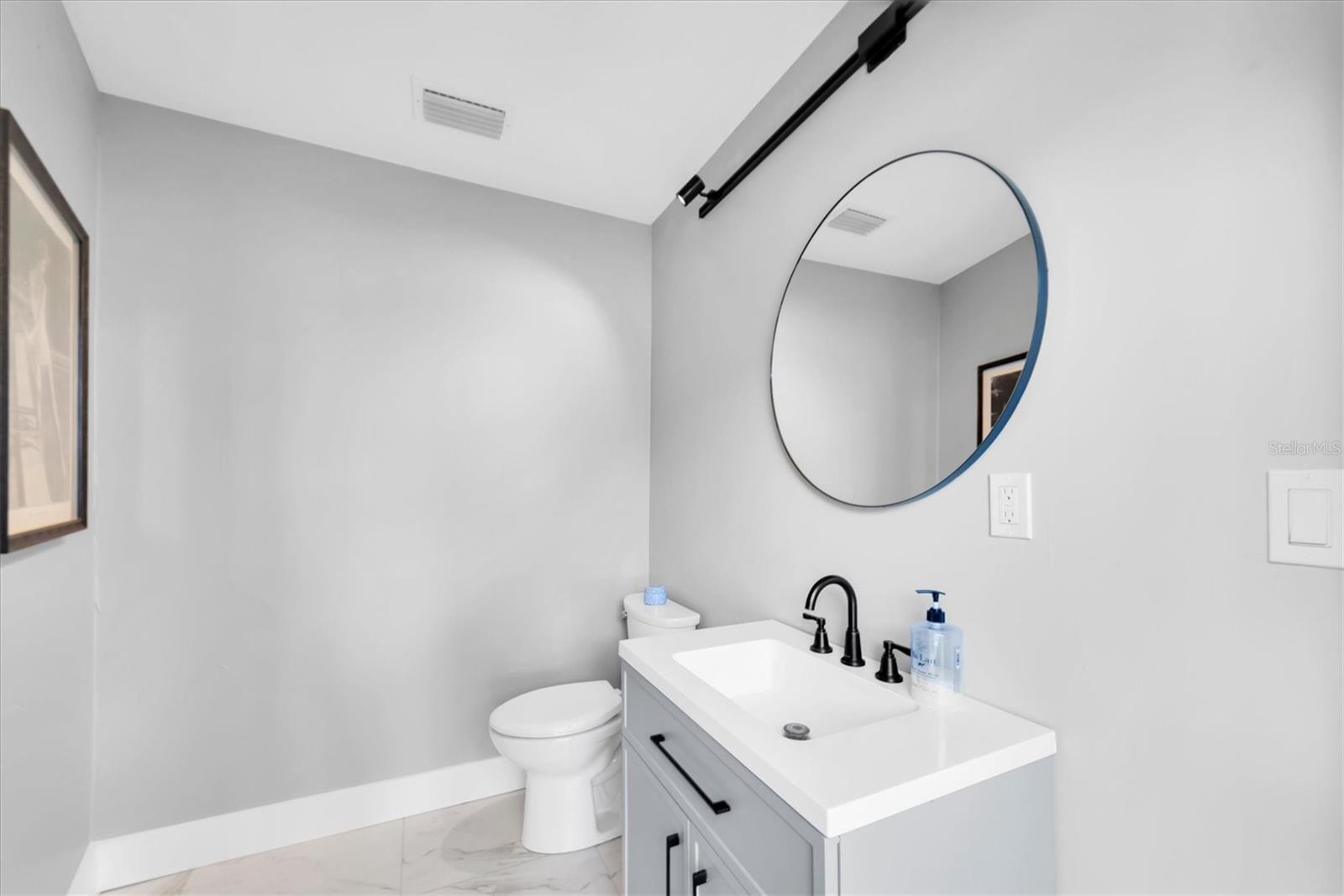 Outdoor bathroom