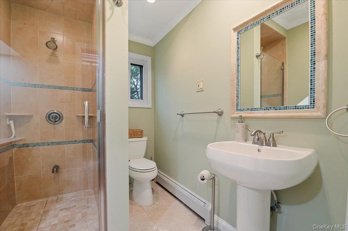 Another View of New Second Floor Full Bath