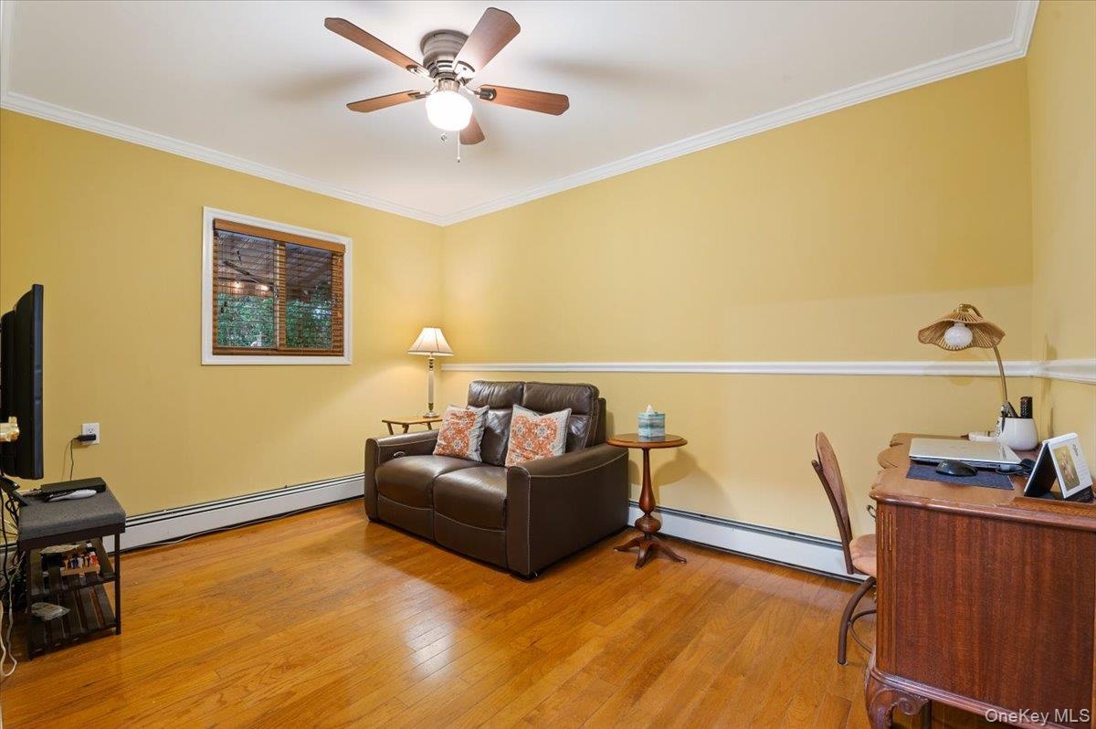 2nd Bedroom on Main Level with Lots of Closets and Hardwood Floors
