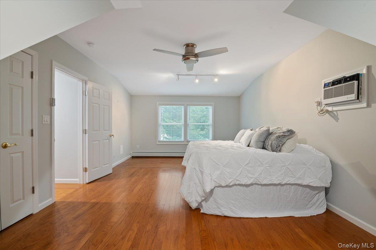 Sundrenched Room with Andersen Windows, Very Large Closets and Gleaming Hardwood Floors.