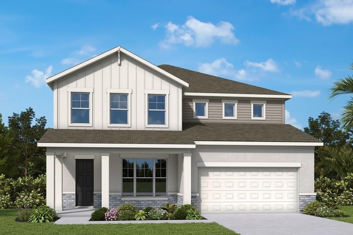 Front Exterior Rendering **Paint Colors May Vary