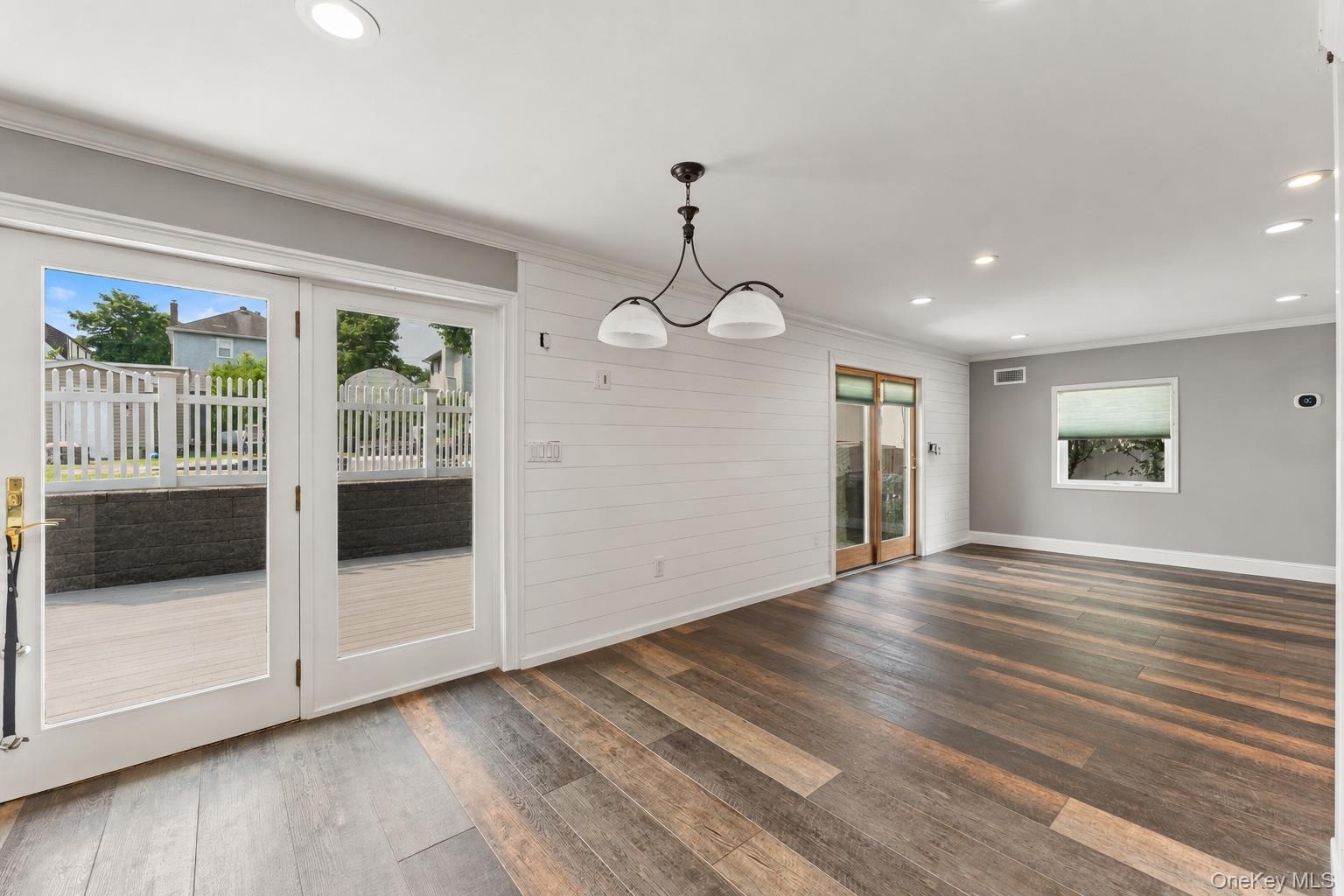 view of Kitchen and Family Room.