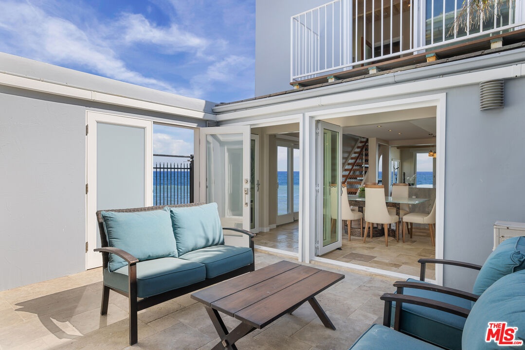 Open-air courtyard