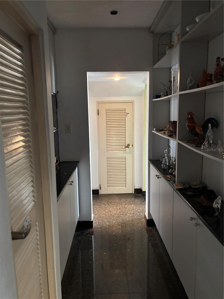 Hallway Pantry.