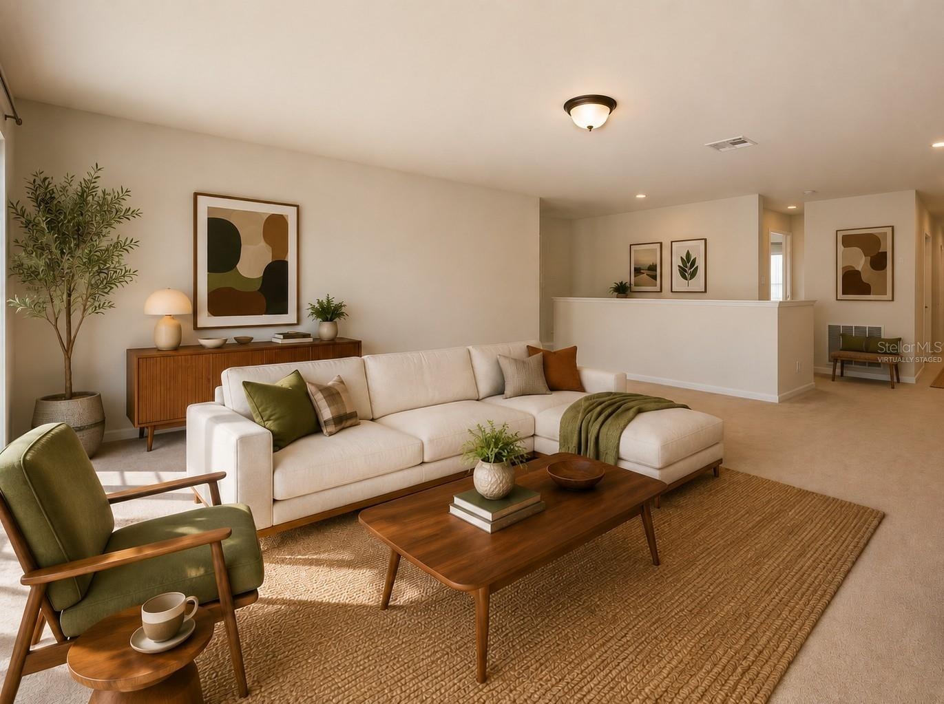 UPSTAIRS FAMILY RM virtually staged