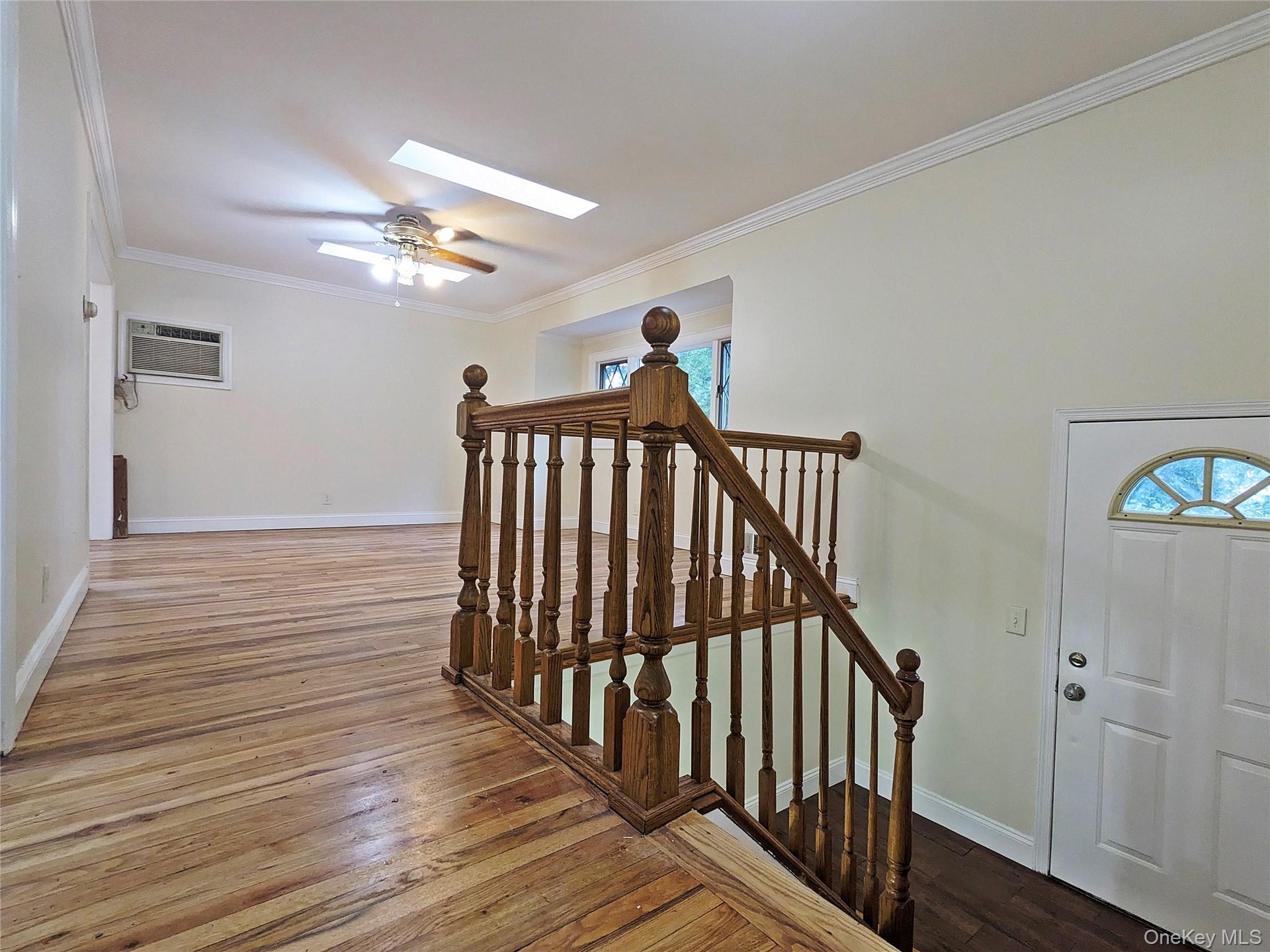 Entry way and living room