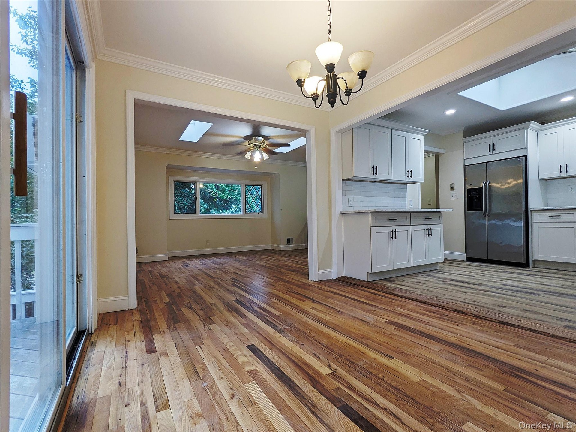 View of Kitchen, Living room and dinning room