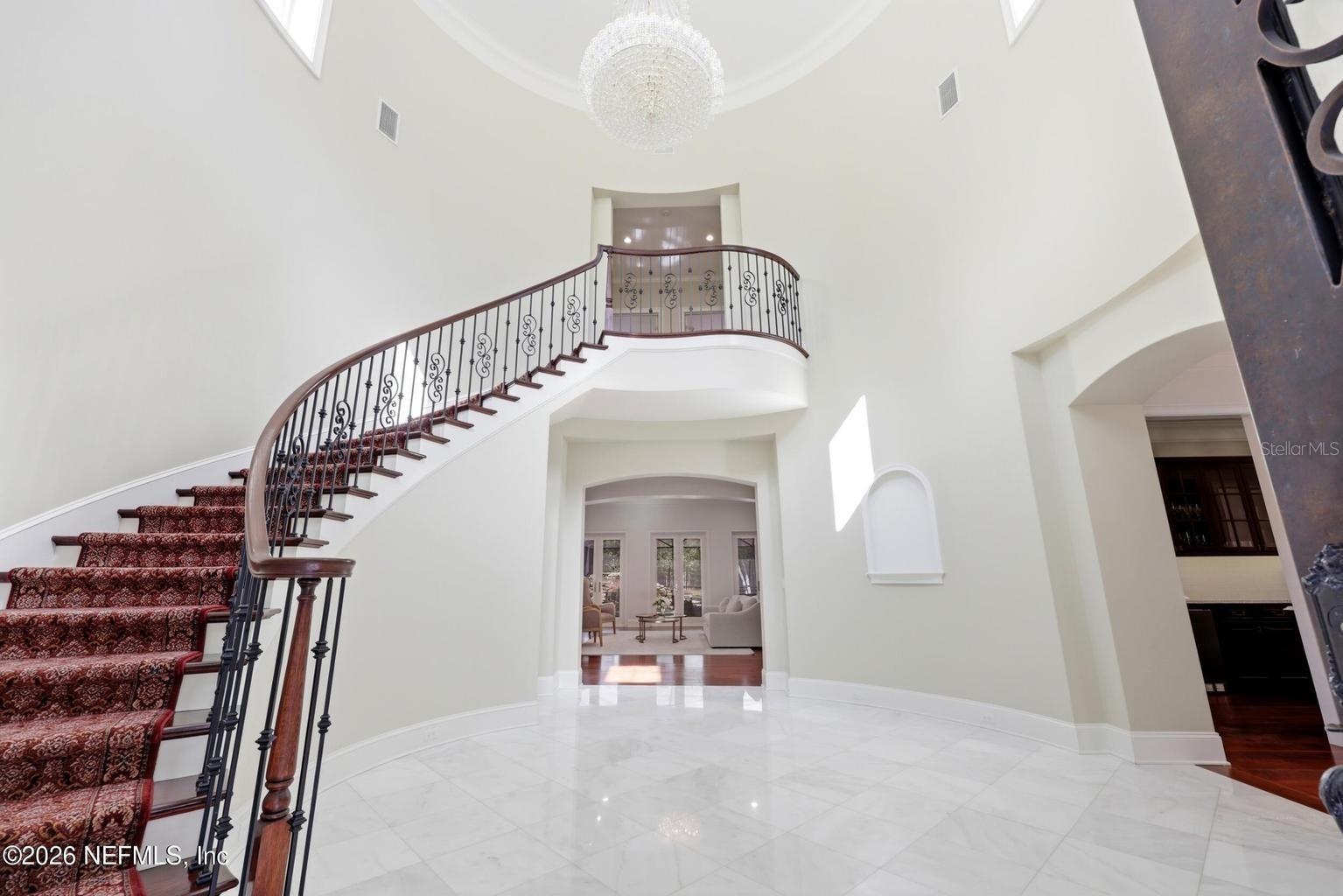 Grand Foyer with Marble Floors
