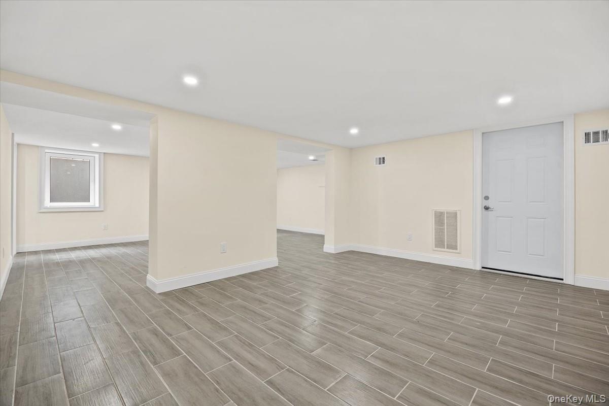 main area of the basement