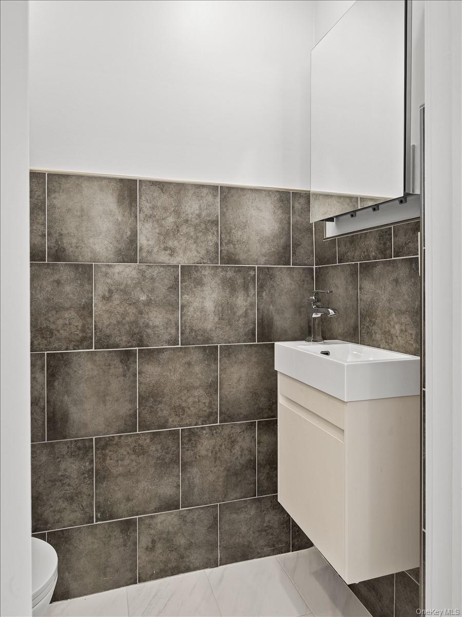 1/2 bath on main floor