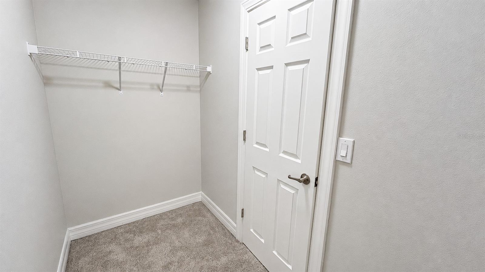 WALK IN CLOSET UPSTAIRS