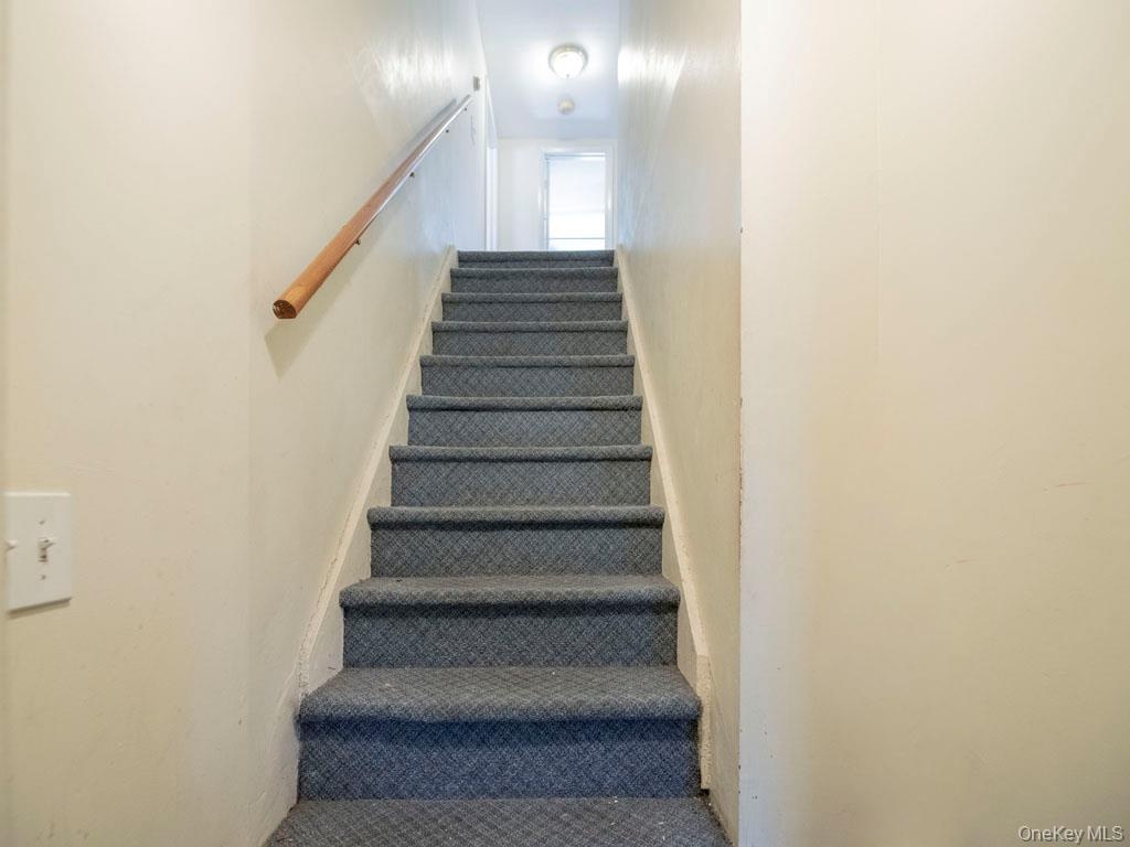View of stairway