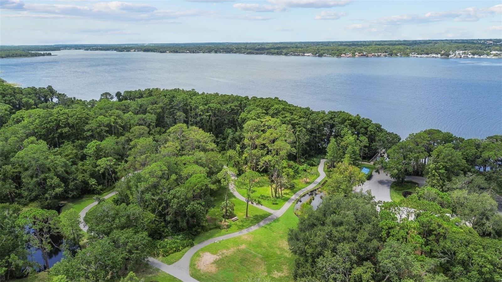 Lansbrook private park/dock to Tarpon Lake