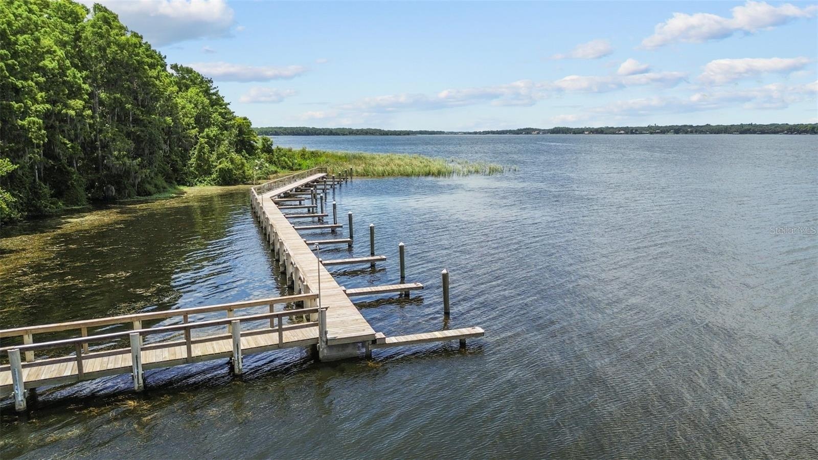 Lansbrook private park/dock to Tarpon Lake