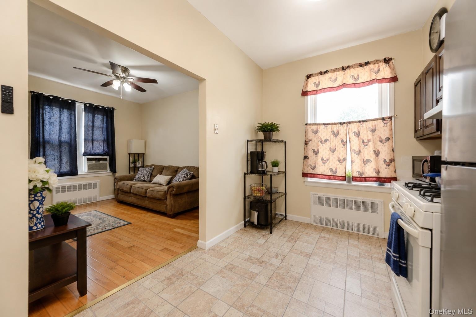 Unit 3 Kitchen Open to Living Room