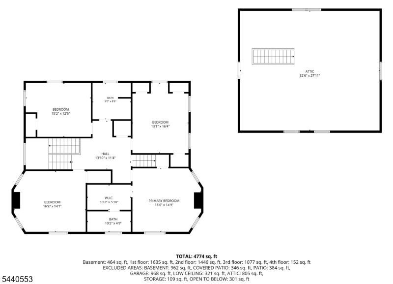 Second Floor Floor Plan