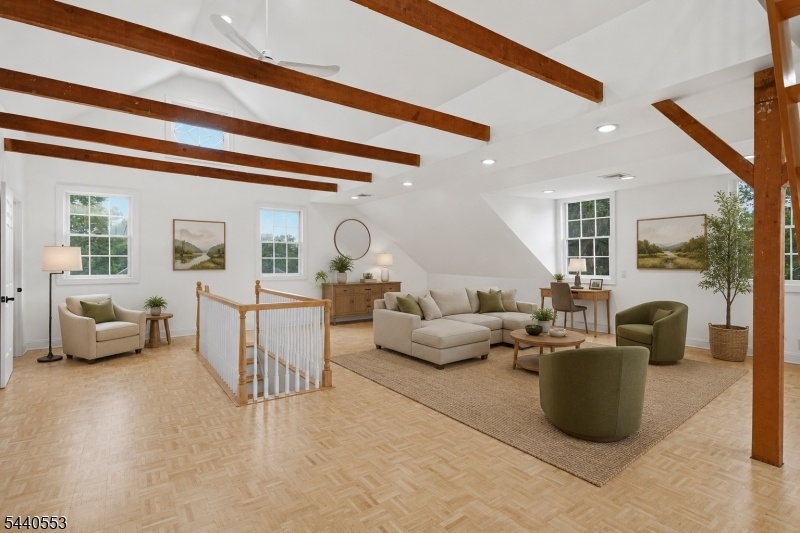 virtually staged suite