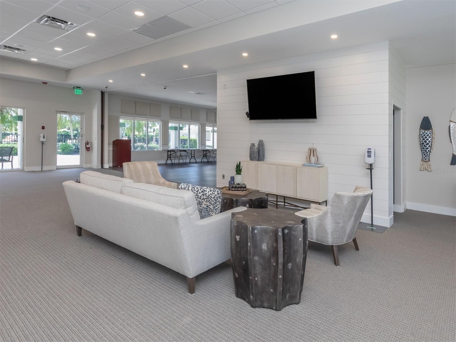 The Waterford Sports Club is the perfect place to greet friends and neighbors or host a community party