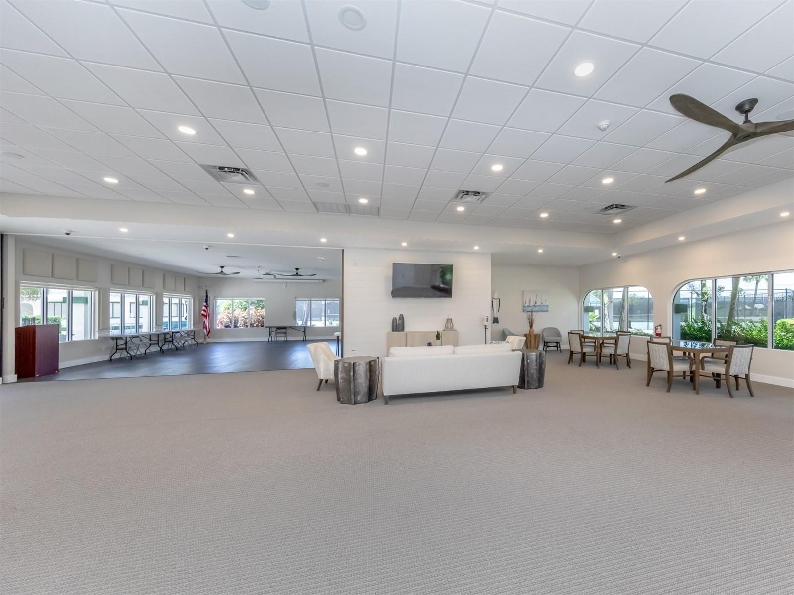 Inside the Waterford Sports Club you will find a large gathering space, gaming tables, dance floor and full kitchen. You may reserve this space with t