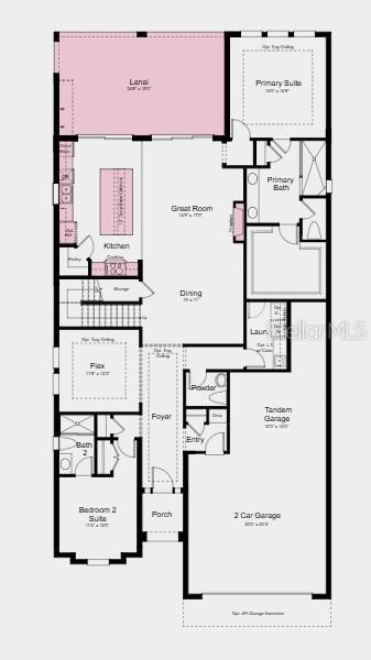 Additional Highlights Include: Whole house impact windows, 10' ceilings at 1st floor, tray ceiling pkg, 8' interior doors, rain shower head at primary