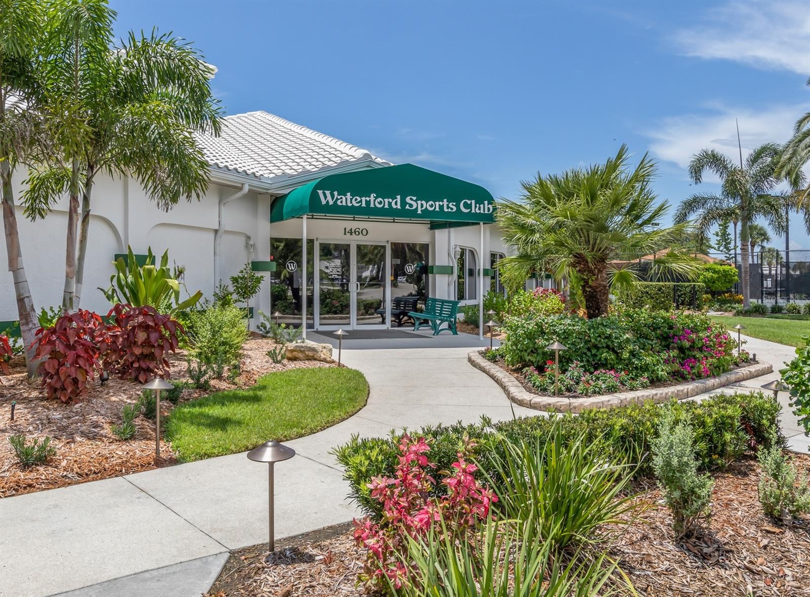 Your yearly fees provide you access to the Waterford Sports Club!