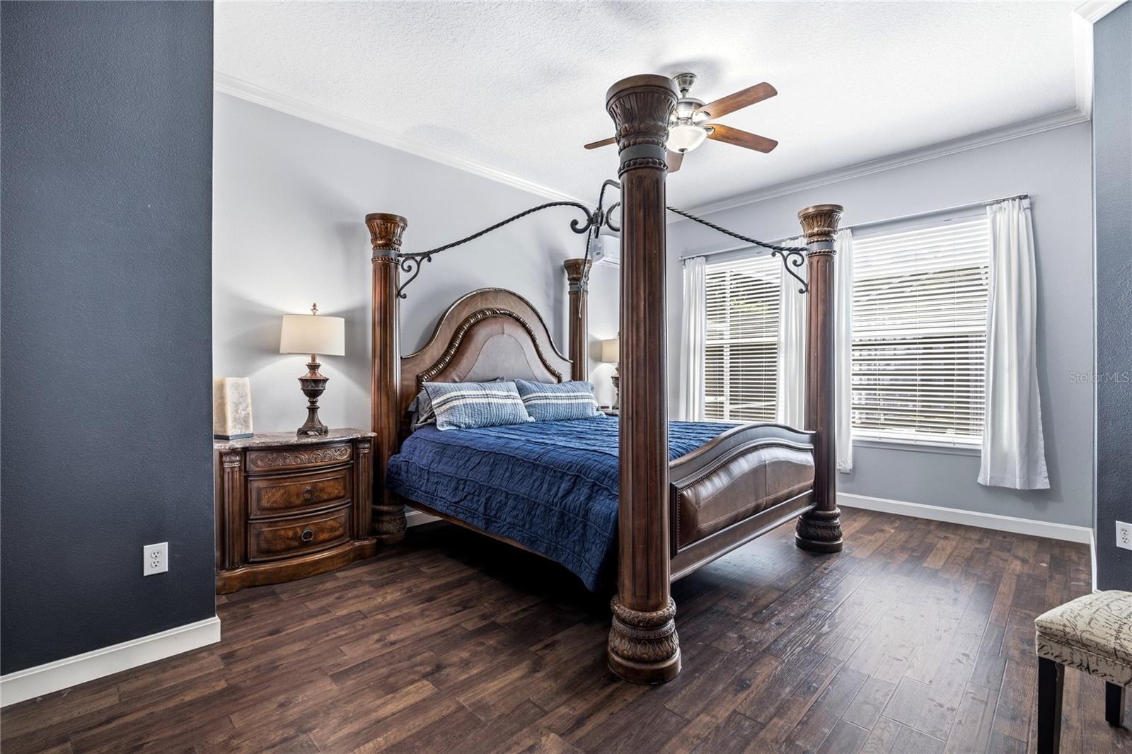 Primary Suite is spacious with great natural light!