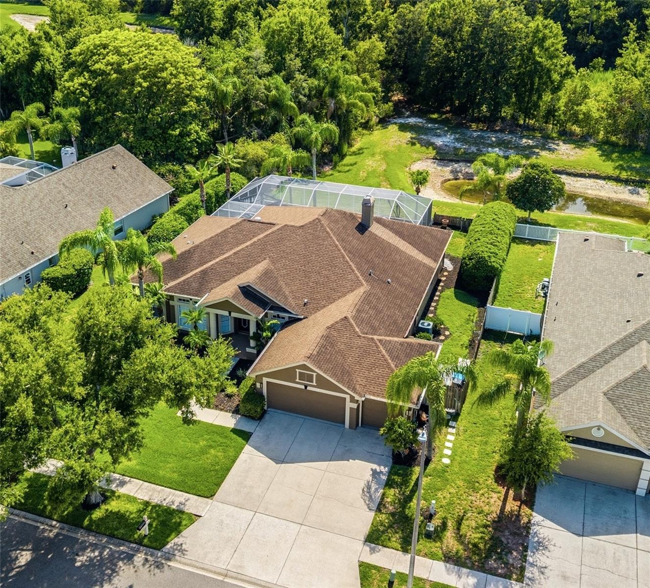 Aerial View from front