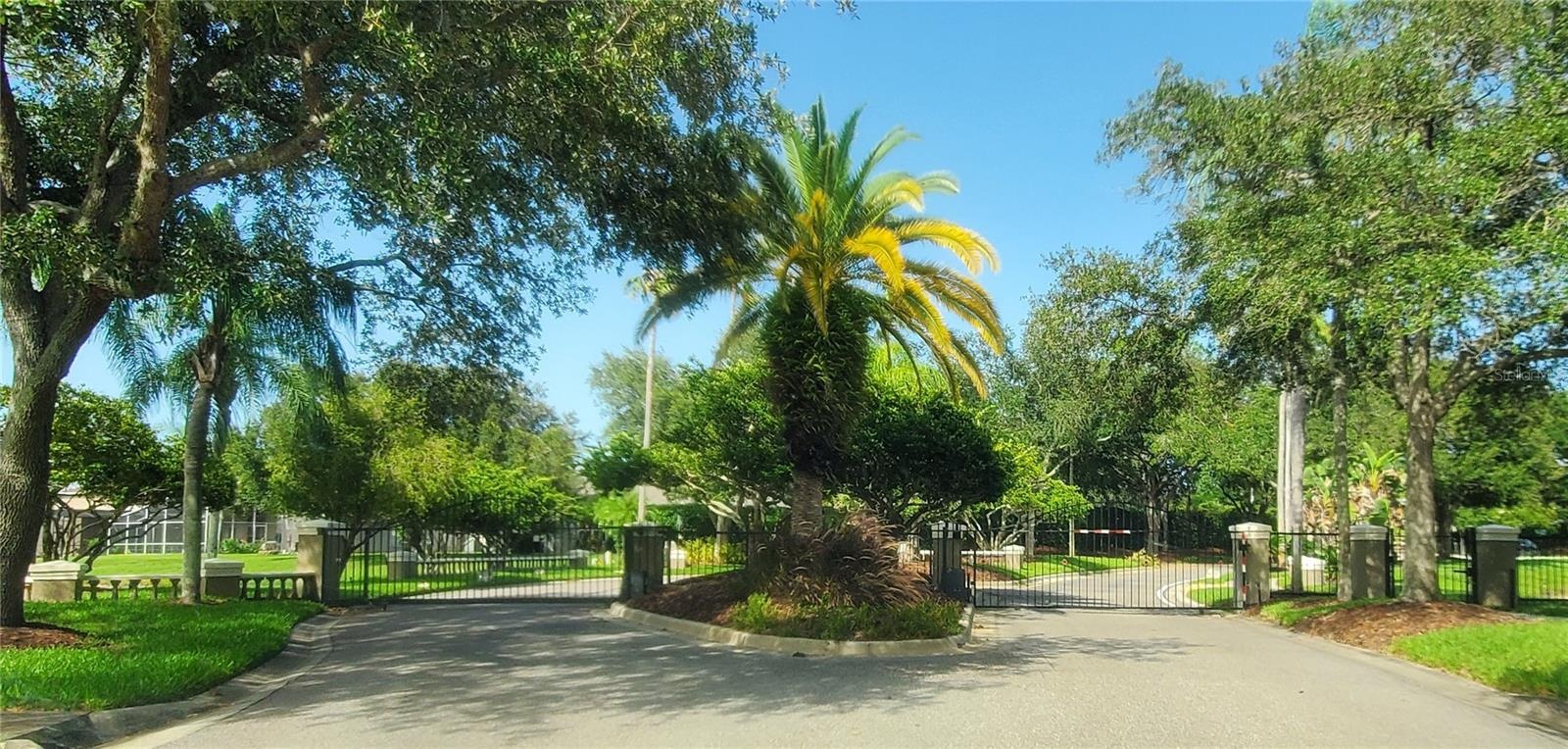 Gated section of Villarosa