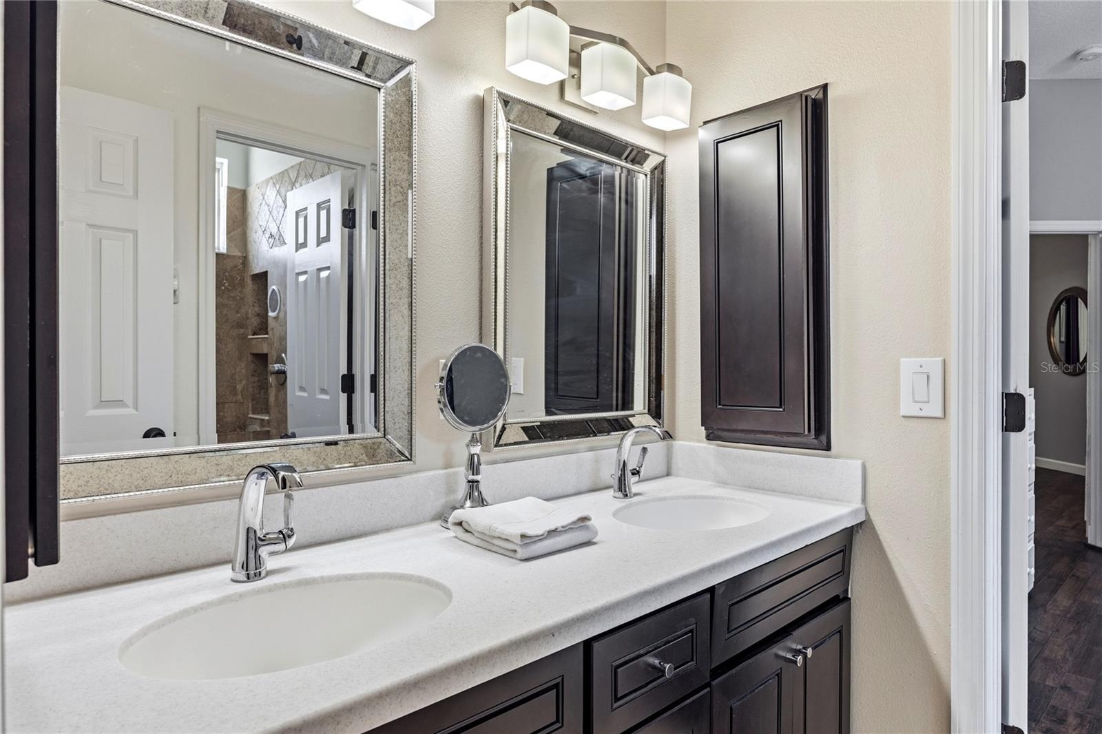 Bathroom 2 is a Jack and Jill between bedrooms