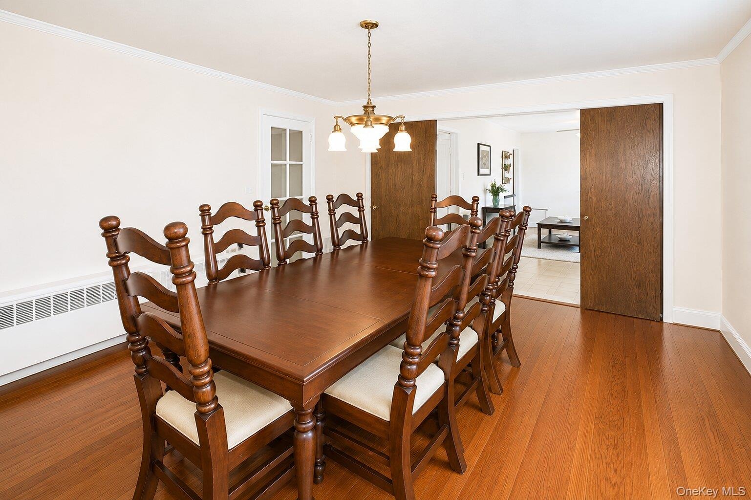 Hardwood flooring throughout