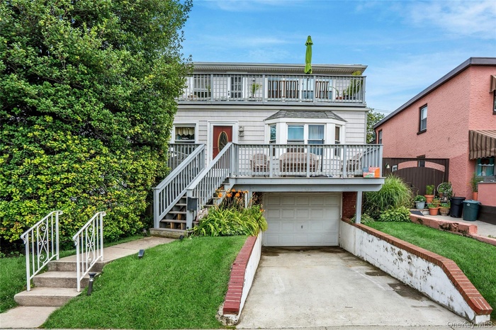 Street View with large deck