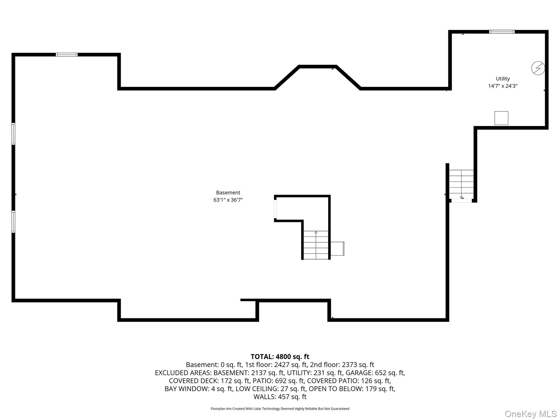 Basement floorplan